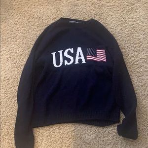 USA crew neck